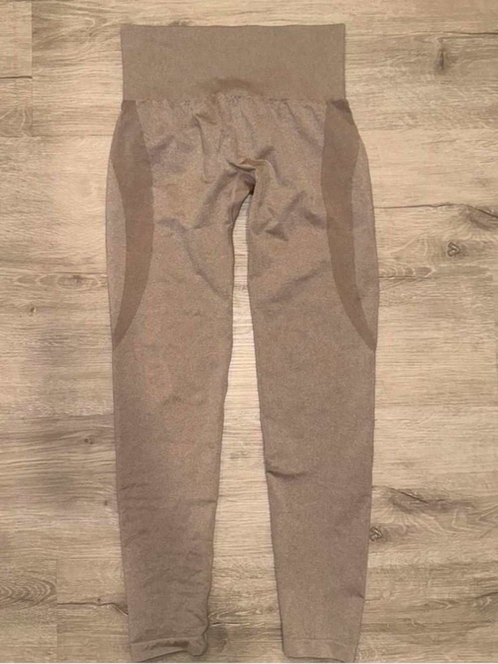 NVGTN High-Waist Seamless Leggings in Taupe Brown